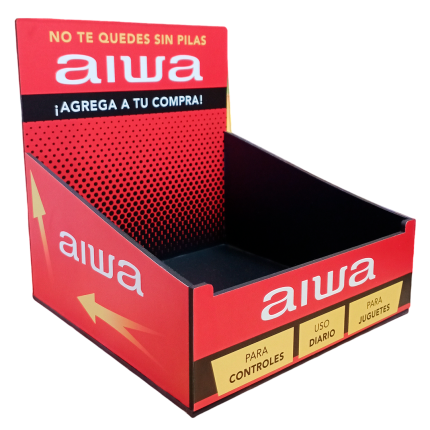Caja Exhibidora para Mostrador